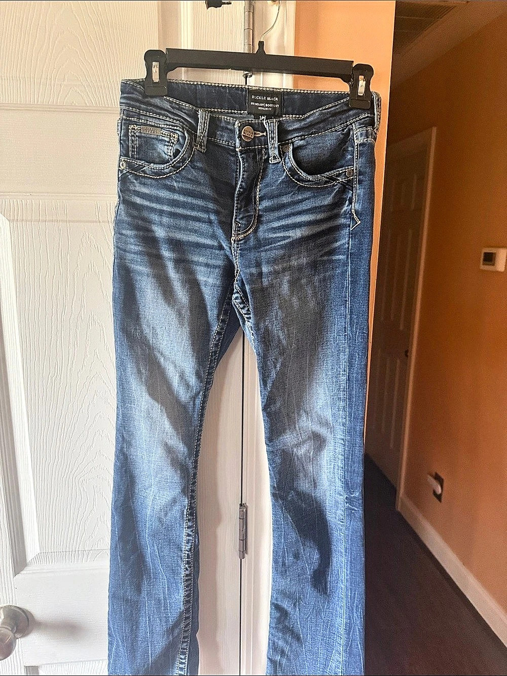 Buckle Black Fit No. 109 Bootcut Regular Fit Jeans boys 14T
